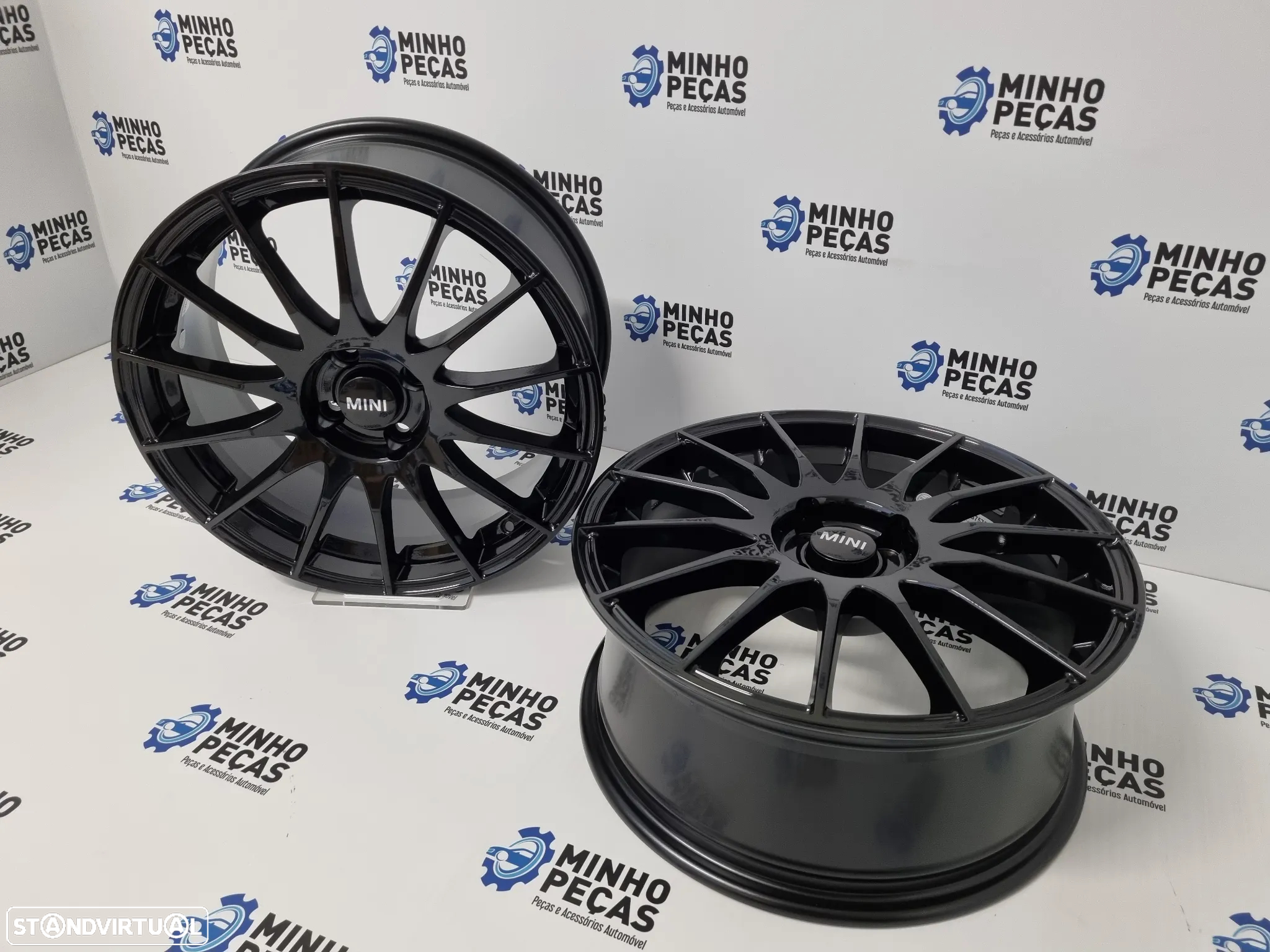 Jantes Look Mini em 17 (4x100) Preto Brilho - 5