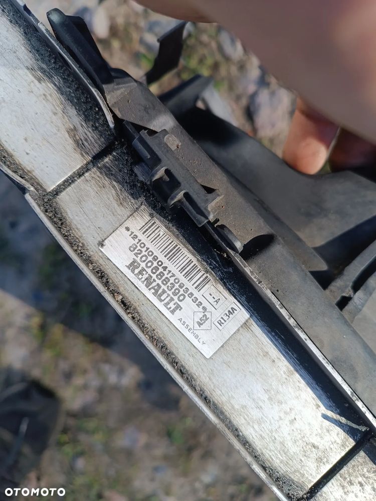 RENAULT CLIO III 1.5 DCI CHŁODNICA WODY KLIMATYZACJI 8200688390 - 3