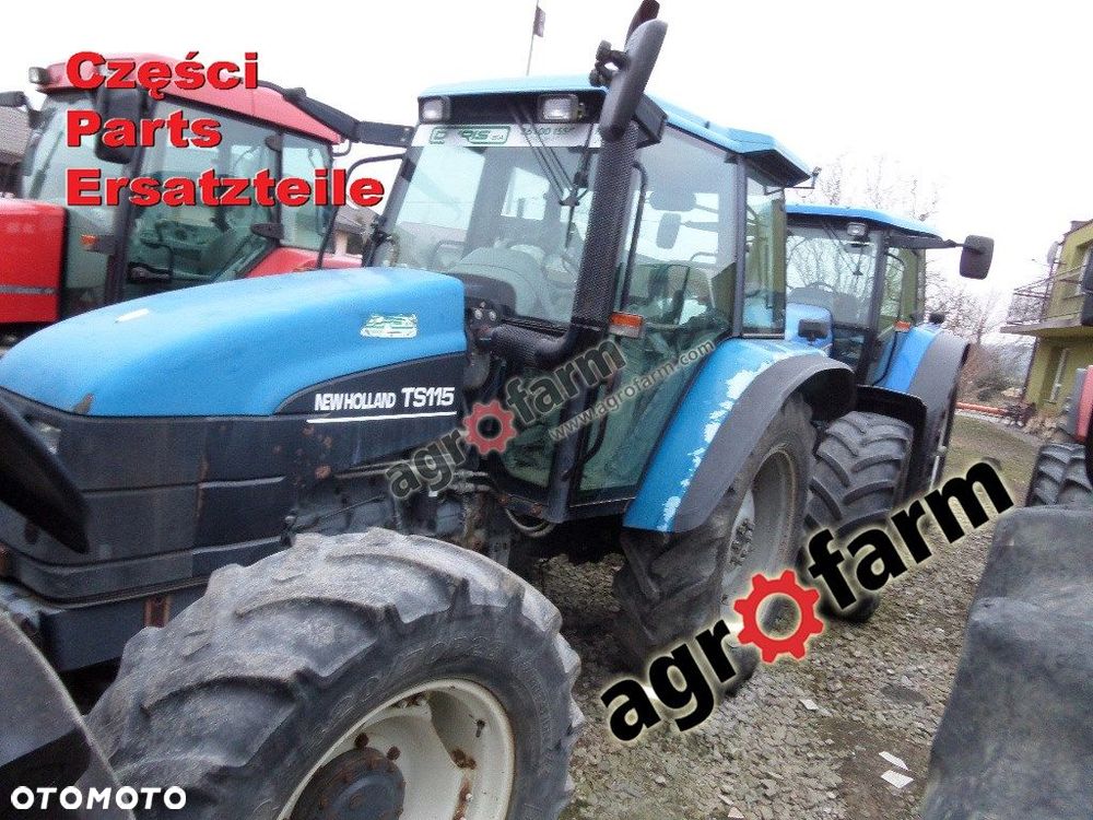 New Holland TS 115 części, skrzynia biegów, silnik - 1