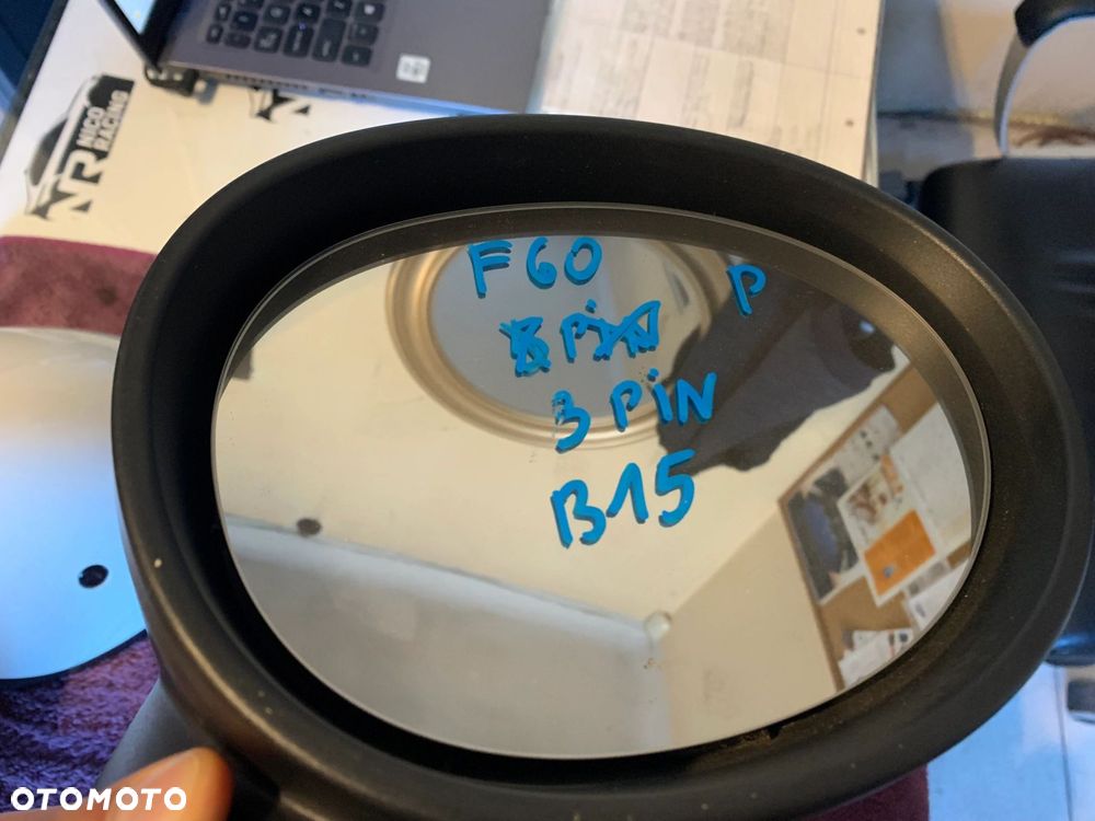 LUSTERKO PRAWE MINI COUNTRYMAN F60 3 PIN B15 LIGHT WHITE - 10