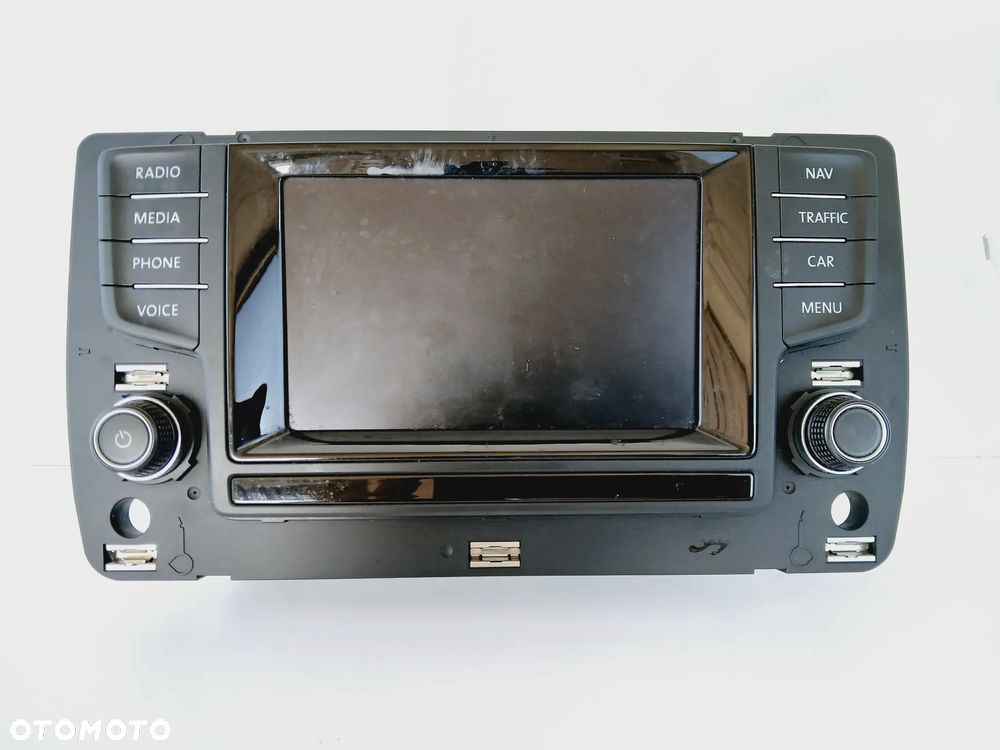 Ekran Wyświetlacz Nawigacji Radio Radia VW 5G0919605D - 2