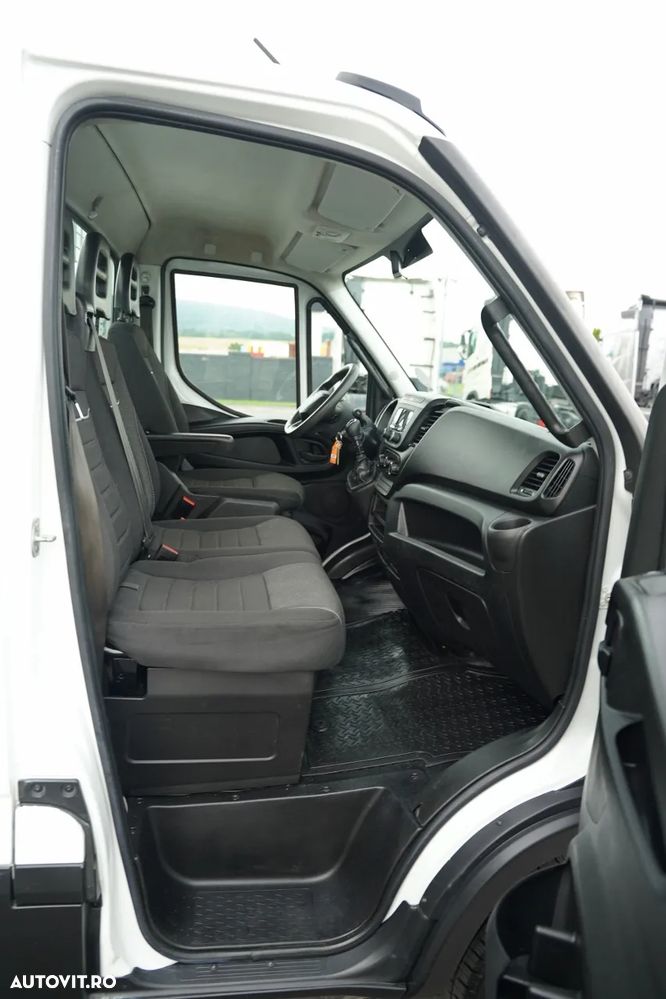 Iveco DAILY 35-160 / BASCULATOR DIN OȚEL / DUBLU / MANUAL / 3 LOCURI / EURO 6 - 36