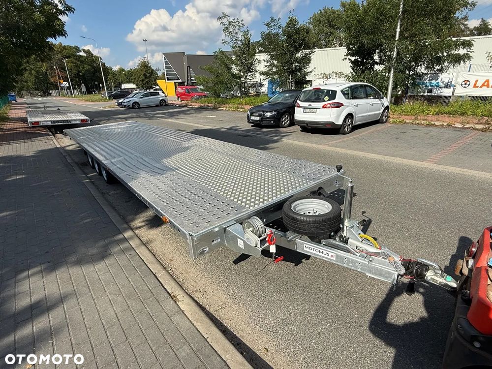 Martz Laweta Martz GT PLUS 850/3 3,5T 850x215m 3 osie wypełniona dwa auta 2 auta VDI - 15