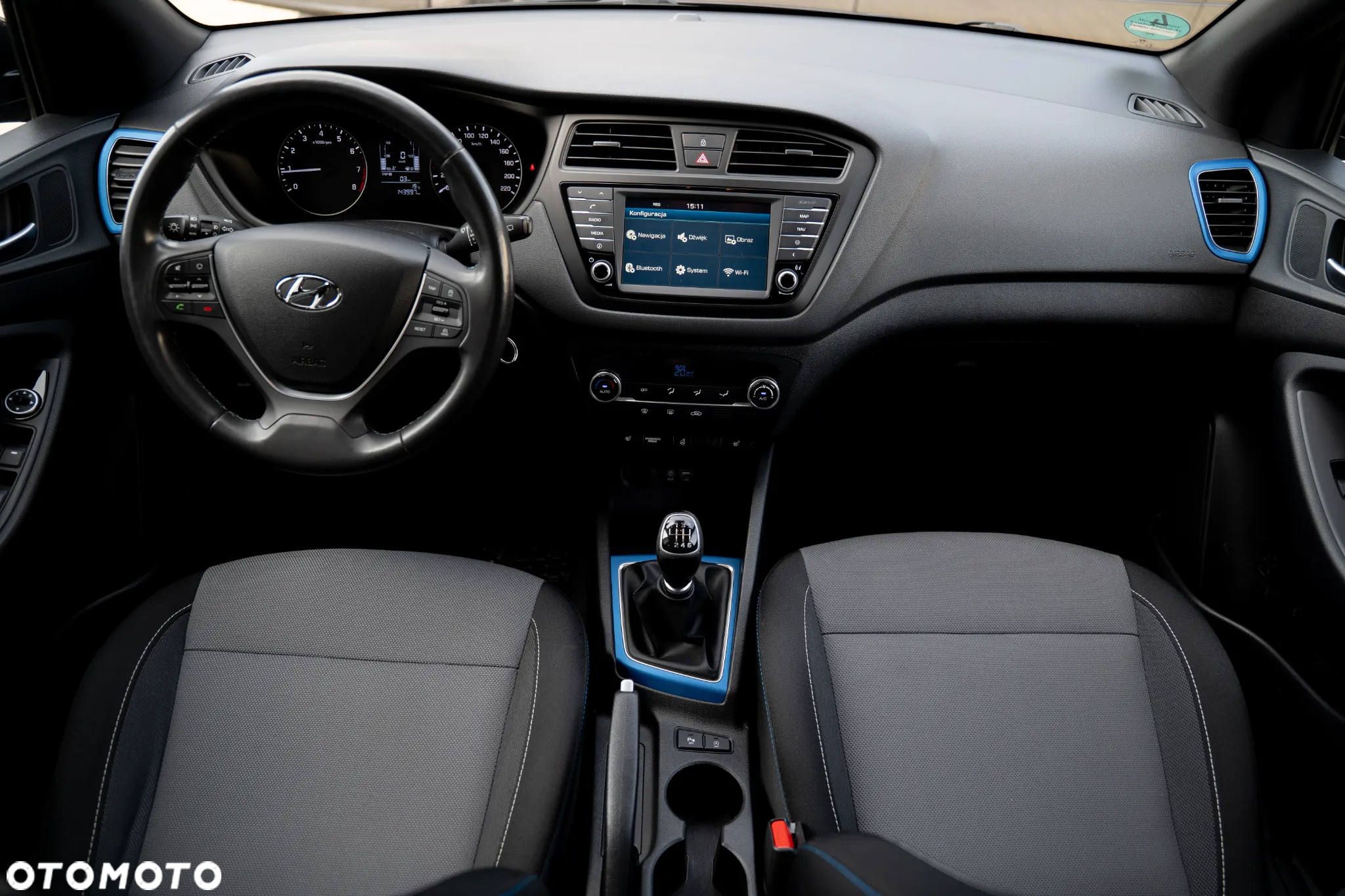 Hyundai i20 blue 1.0 T-GDI Active Style - 10