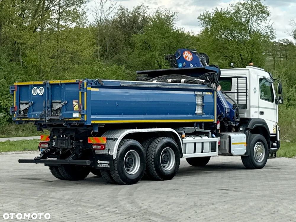 Volvo FMX 410 * WYWROTKA 5,00 m + PM 18.5 TP + PILOT + BORDMATIC / 6x4 - 8