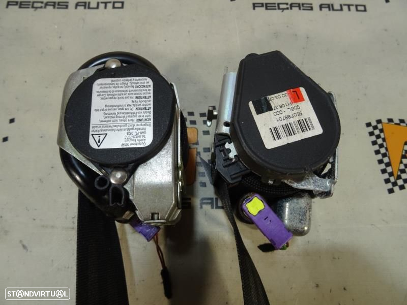 Cintos Frontais Audi A6 (4F2, C6)  Cinto Da Frente Audi A6 C6 - 6