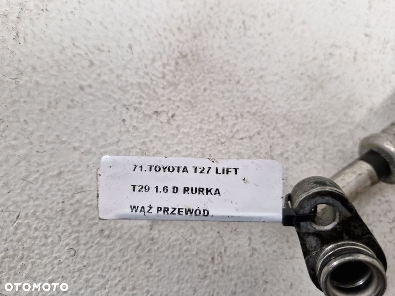 TOYOTA T27 LIFT T29 RURKA PRZEWÓD WĄŻ KLIMATYZACJI 88707-02200 - 5