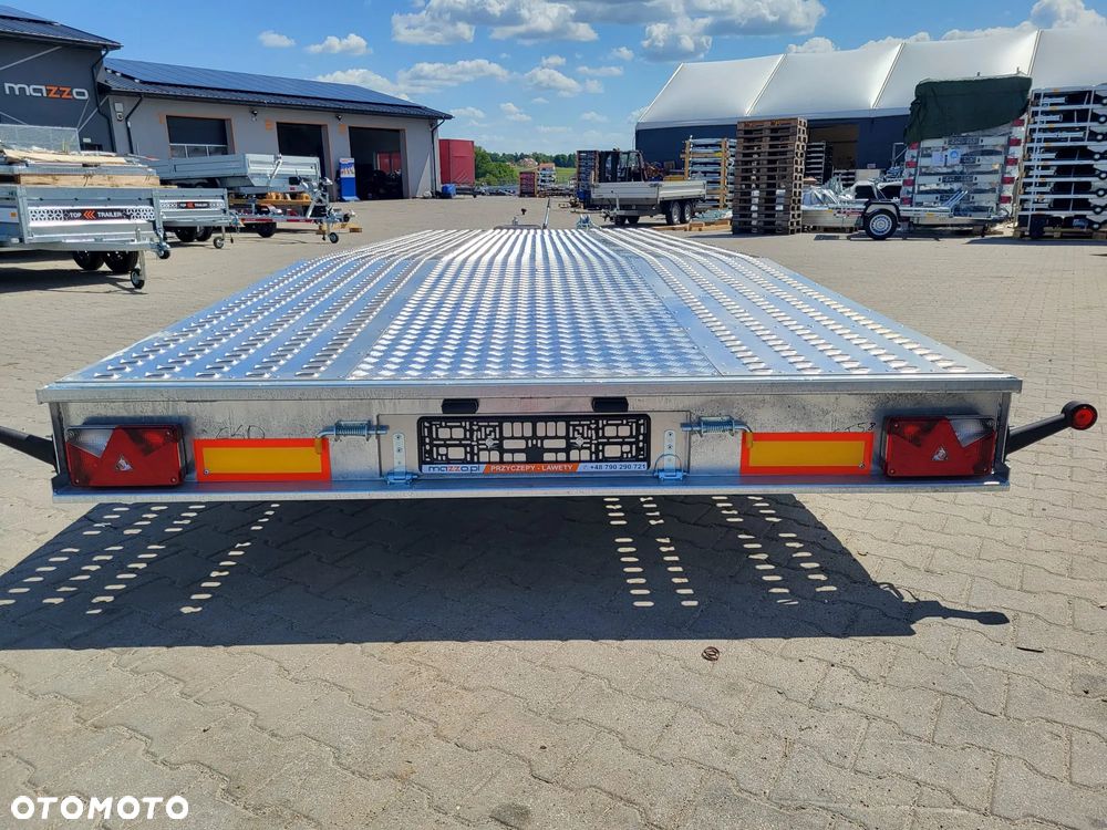 Niewiadów Laweta 600x210cm DMC 3500 kg IDEALNA POD BUSY koło zapasowe, wciągarka i AMORTYZATORY - 9