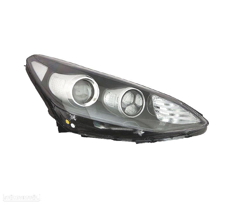 FAROL DIR KIA SPORTAGE 16-20 LED DE FUNDO PRETO - 1