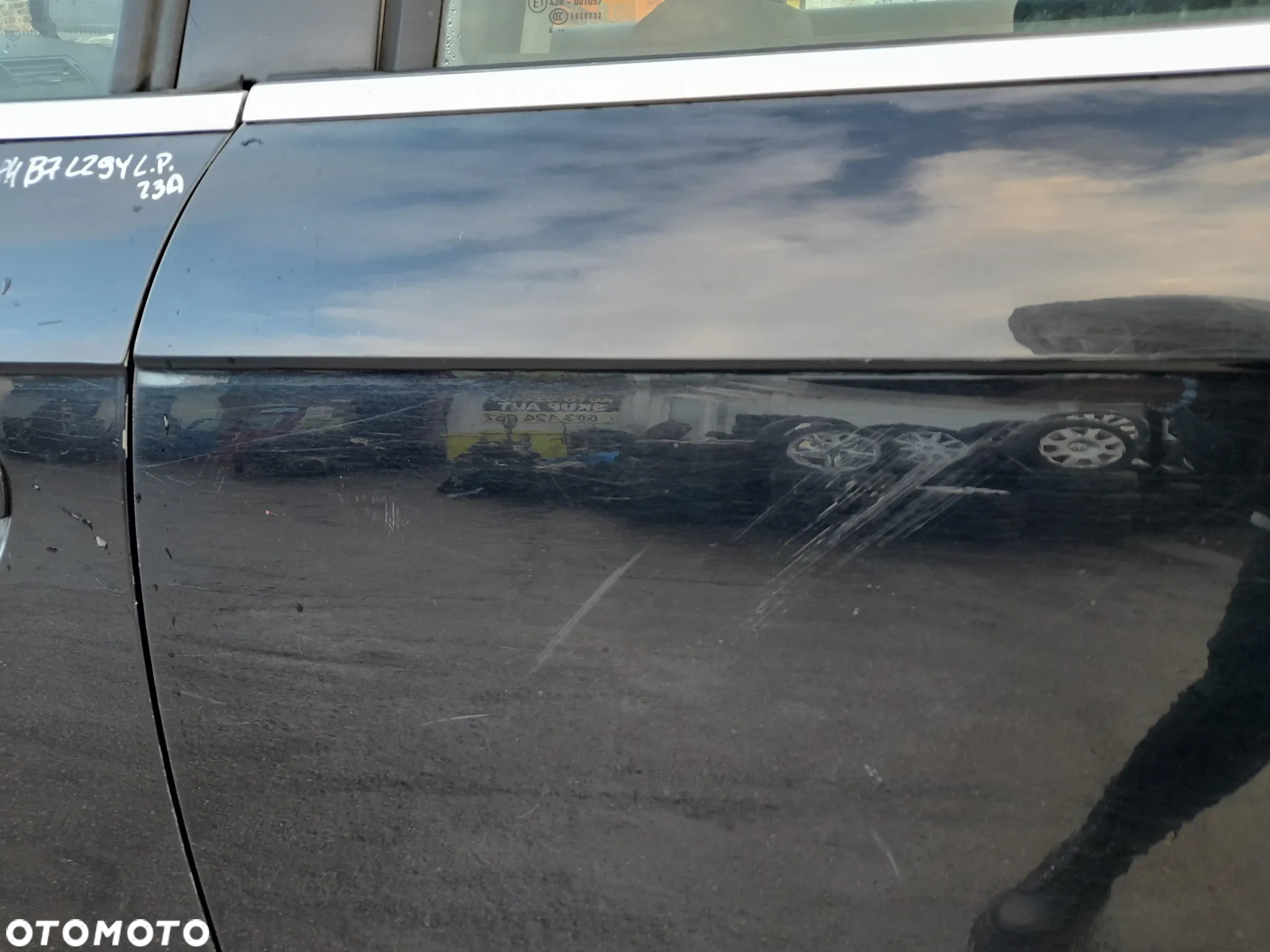 AUDI A4 B7 DRZWI LEWY TYŁ LEWE TYLNE LZ9Y SEDAN - 4