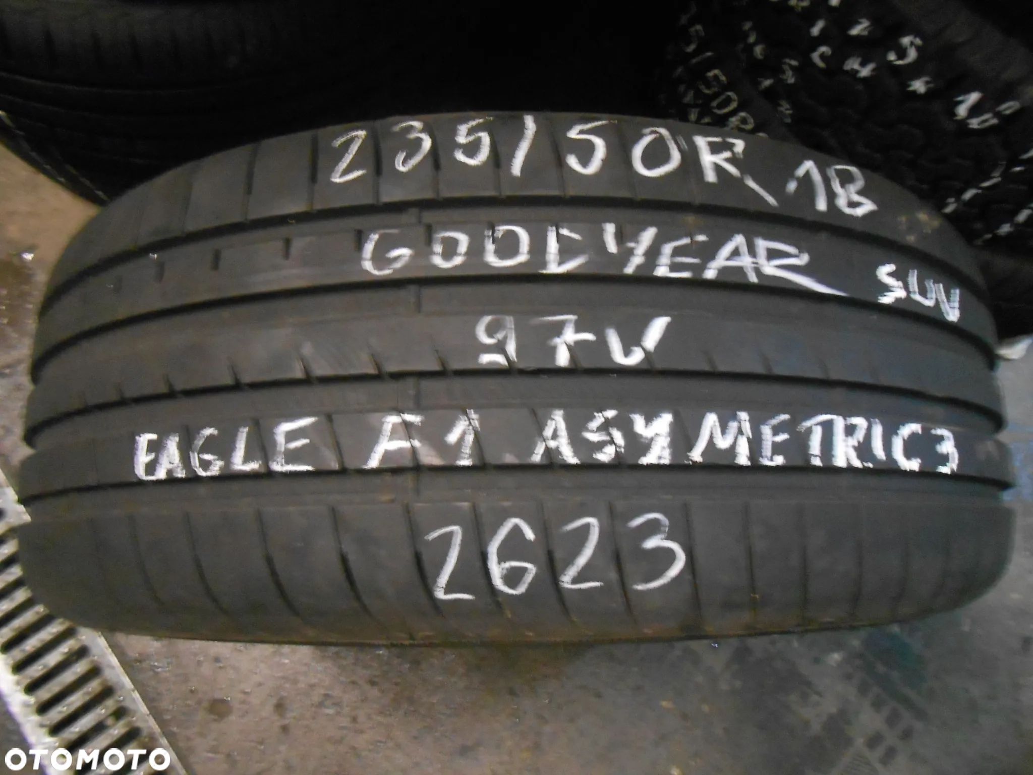 OPONA POJEDYNKA 235/50R18 GOODYEAR EAGLE F1 ASYMMETRIC 3 SUV DOT 2623 8.4MM - 1