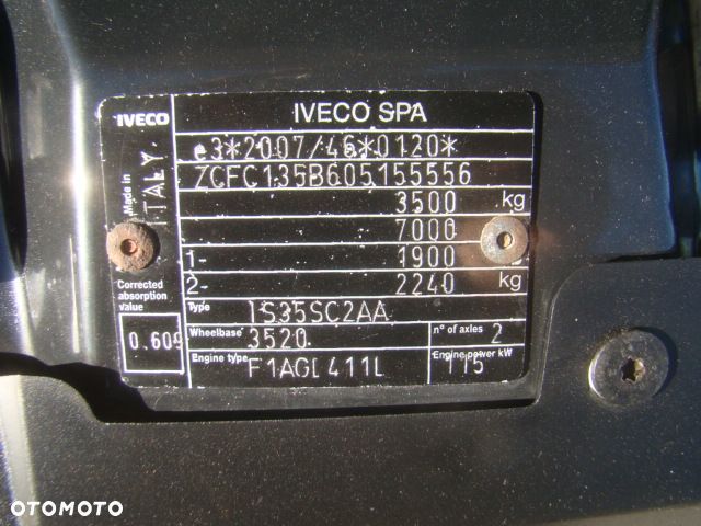 Iveco DAILY 35 S 16 L3 H2 AUTOMAT HI-MATIC KLIMATRONIC 3.5T NA HAKU - 21