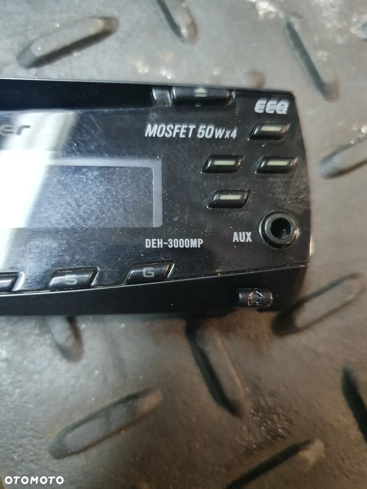 Pioneer Deh-3000mp PANEL RADIA SMOCHODOWEGO - 6