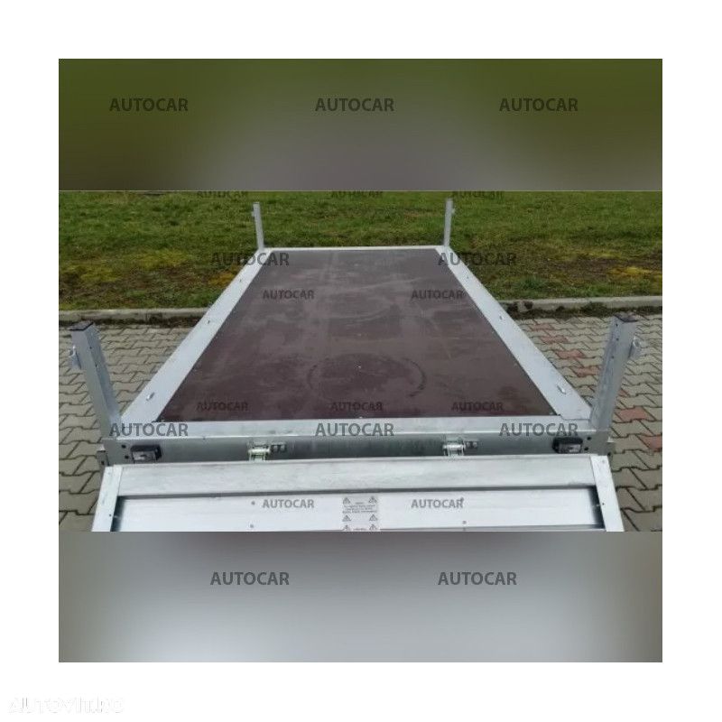 Autocar Remorca noua cu sistem de franare cu 2 axe 2650x1500 de 2000kg - 2