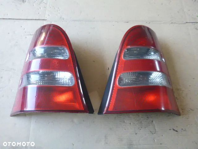 LAMPA LEWY TYŁ PRAWY TYŁ KOMPLET MERCEDES A KLASA W168 - 9