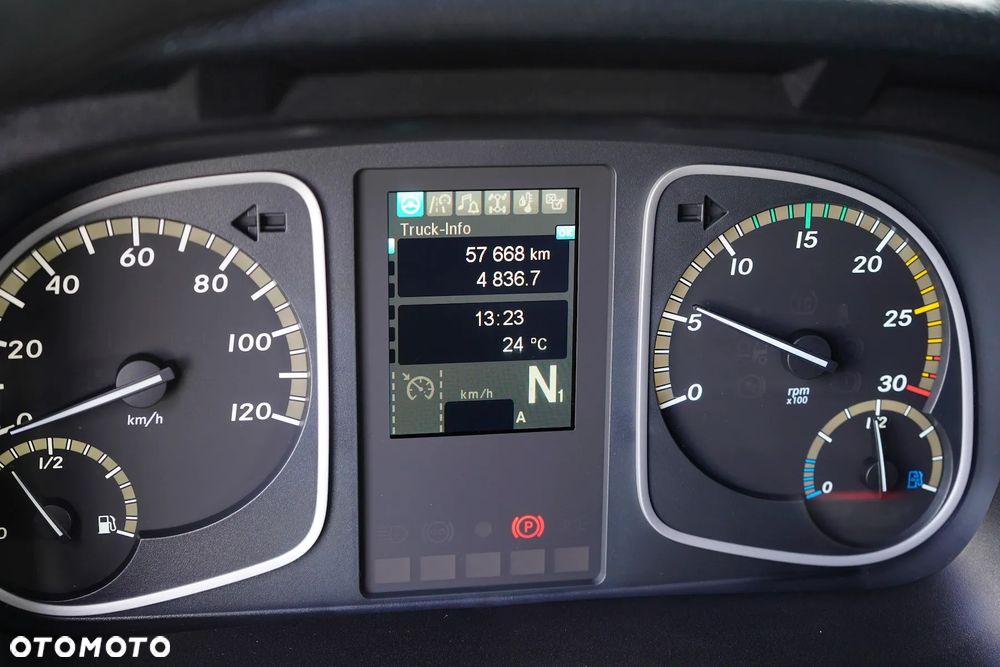 Mercedes-Benz ATEGO / 1530 / ACC / E 6 / BURTOPLANDEKA + WINDA / 18 PALET / 57 000 KM - 12