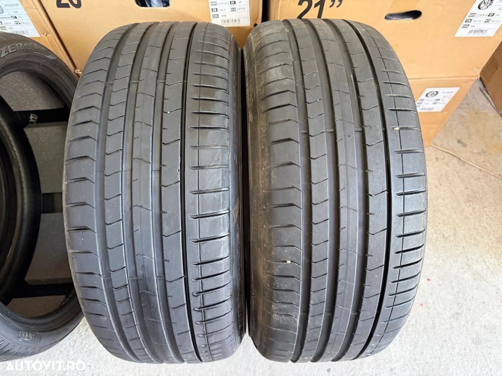 2 anvelope pirelli 245-35-21 Mercedes S class W222 BMW G30 G11  Porsche Panamera Cauciucuri Pirelli 245-35-21 protectie janta - 1