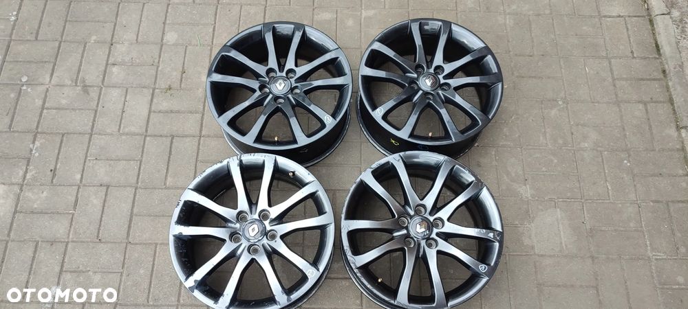 FELGI ALUMNIOWE 5x114.3 7.5Jx18 CALI ET47 fi 66 403000023R RENAULT SCENIC III MEGANE III CAPTUR KADIAR KOLEOS TALLISMAN KOMPLET 4 SZTUKI - 1