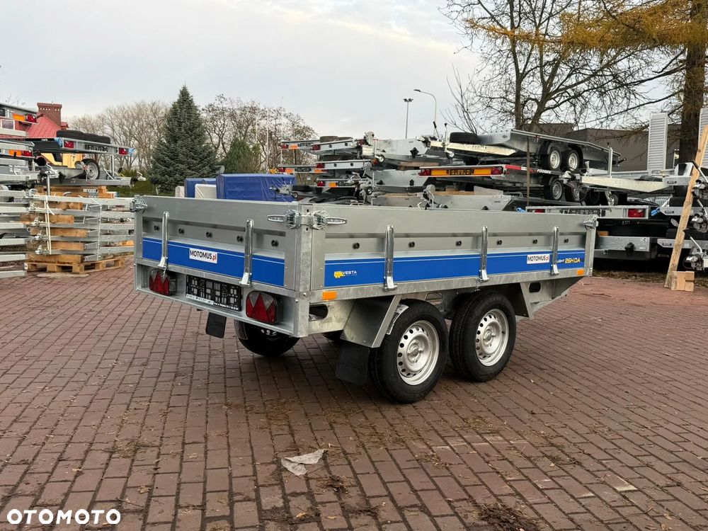 Inny Przyczepa Vesta 26HDA Hochlader  DMC 750 kg 260x150x38 2 osie spawana rama koła pod spodem - 6