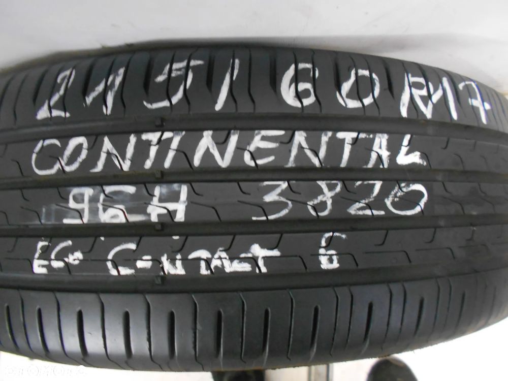 OPONY 215/60R17 CONTINENTAL ECO CONTACT 6 DOT 4123 / 3820 6.4MM - 2