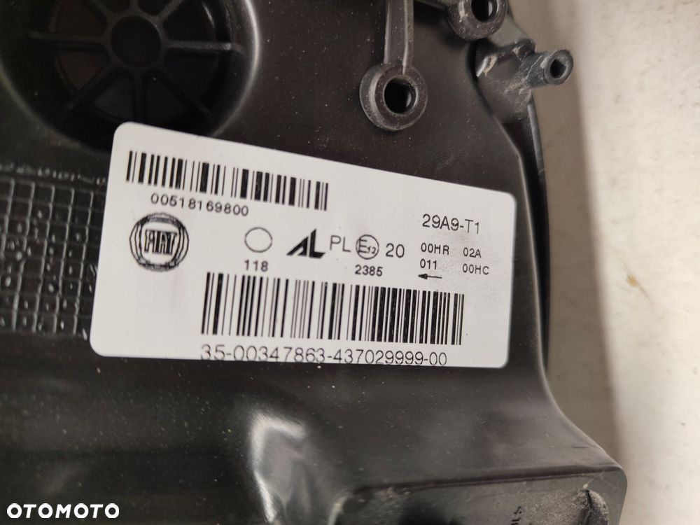 fiat bravo ii lampa przednia prawa zwykła 51816980 - 5