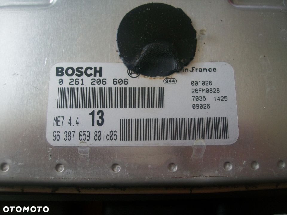 Komputer xsara 1.6 16V 0261206606 - 2