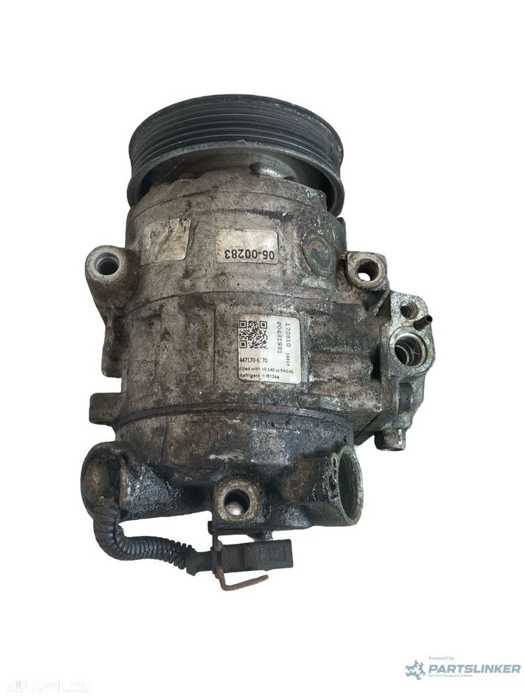 Compresor  AC VOLKSWAGEN POLO 9N_ 2001 - 2012 1.4 16V AUA, BBY, BKY - 2