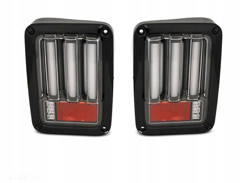 Lampy tyl kpl Full Led Neon Diody Tuning Jeep Wrangler JK 2006-2018 - 2