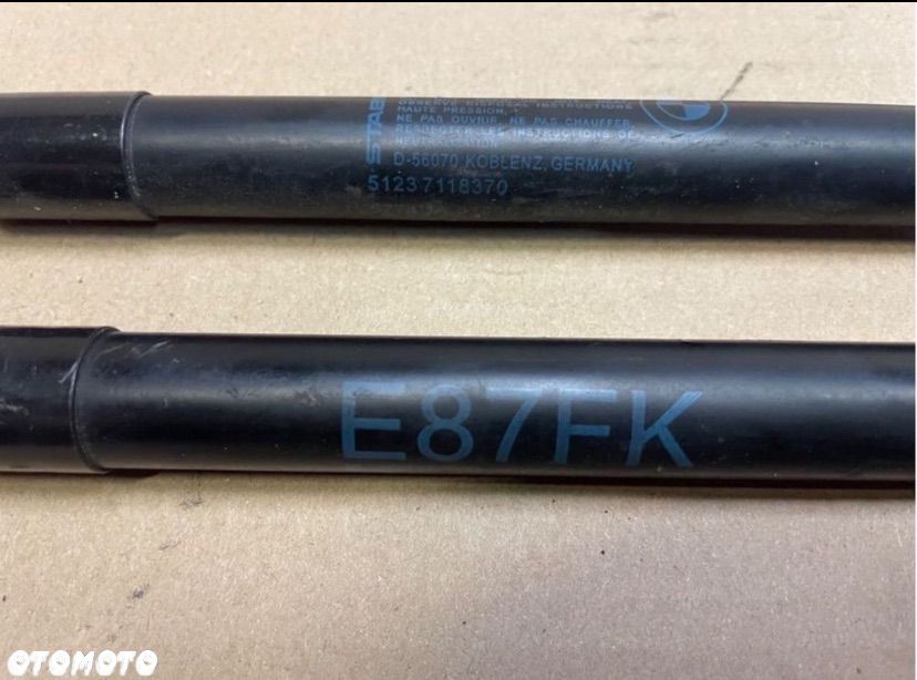 7118370 teleskop siłownik tylnej klapy bmw 1 e87 - 2