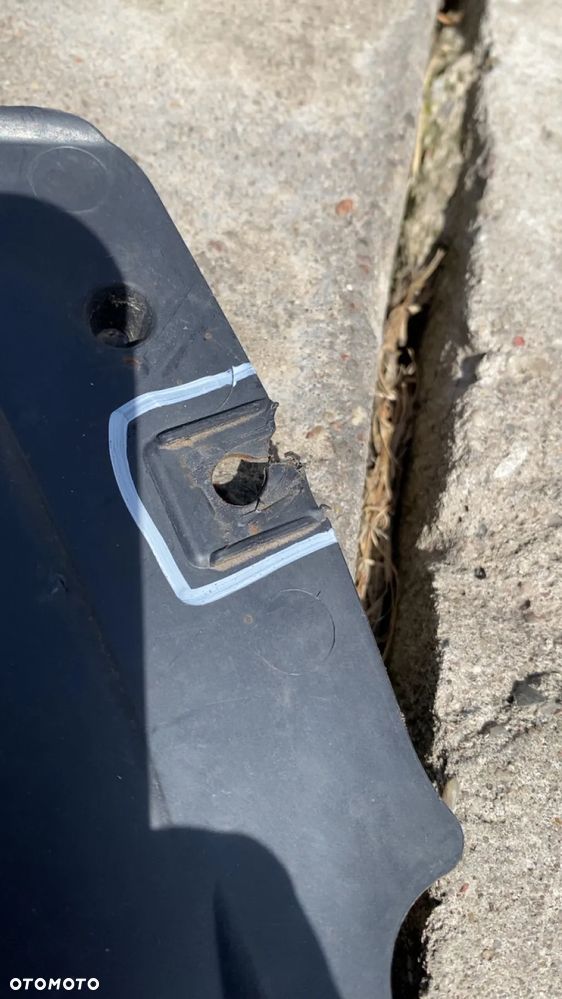 OSŁONA DOLNA NADKOLE TRÓJKĄT BMW 4 F32 F33 F36 LEWA M PAKIET 8054551 LEKKO USZKODZONA - 4