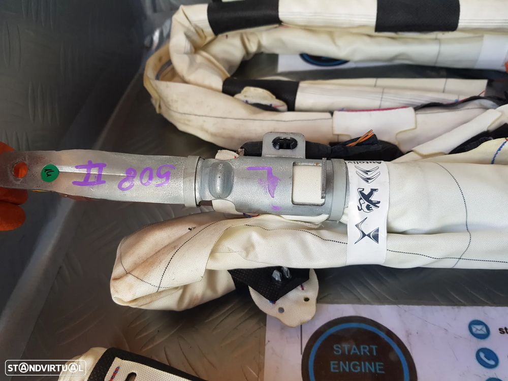 Cortina Airbag Peugeot 508 II 2018-2022 em CARRO - 2