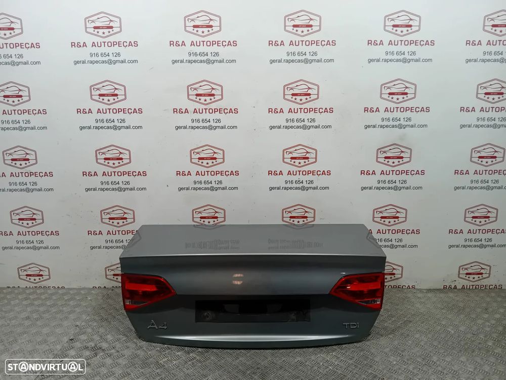 Tampa Porta de Mala Audi A4 B8 TDI Sedan Original - 2