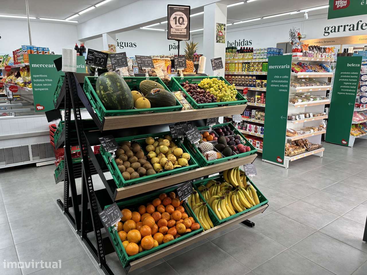 Trespasse de Supermercado no Louriçal – Equipado e em Funcionamento - Grande imagem: 2/15