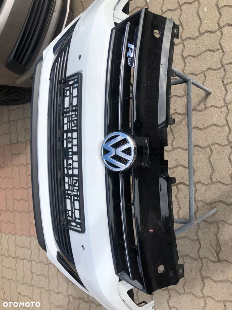 VW POLO 6R0 6C0 14- ZDERZAK PRZOD GRILL R LINE - 4