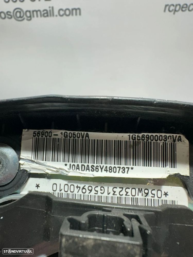 .Airbag Volante Guiador Original Kia Rio 2 MK2 Picanto 1 MK1 569001G050VA 2004 - 2011 - 8