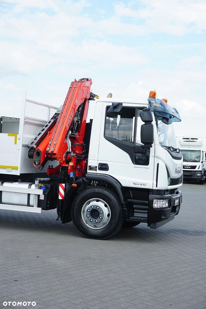 Iveco EUROCARGO / 160-21 / SKRZYNIOWY + HDS / FASSI F110 / ROTATOR / PILOT - 33
