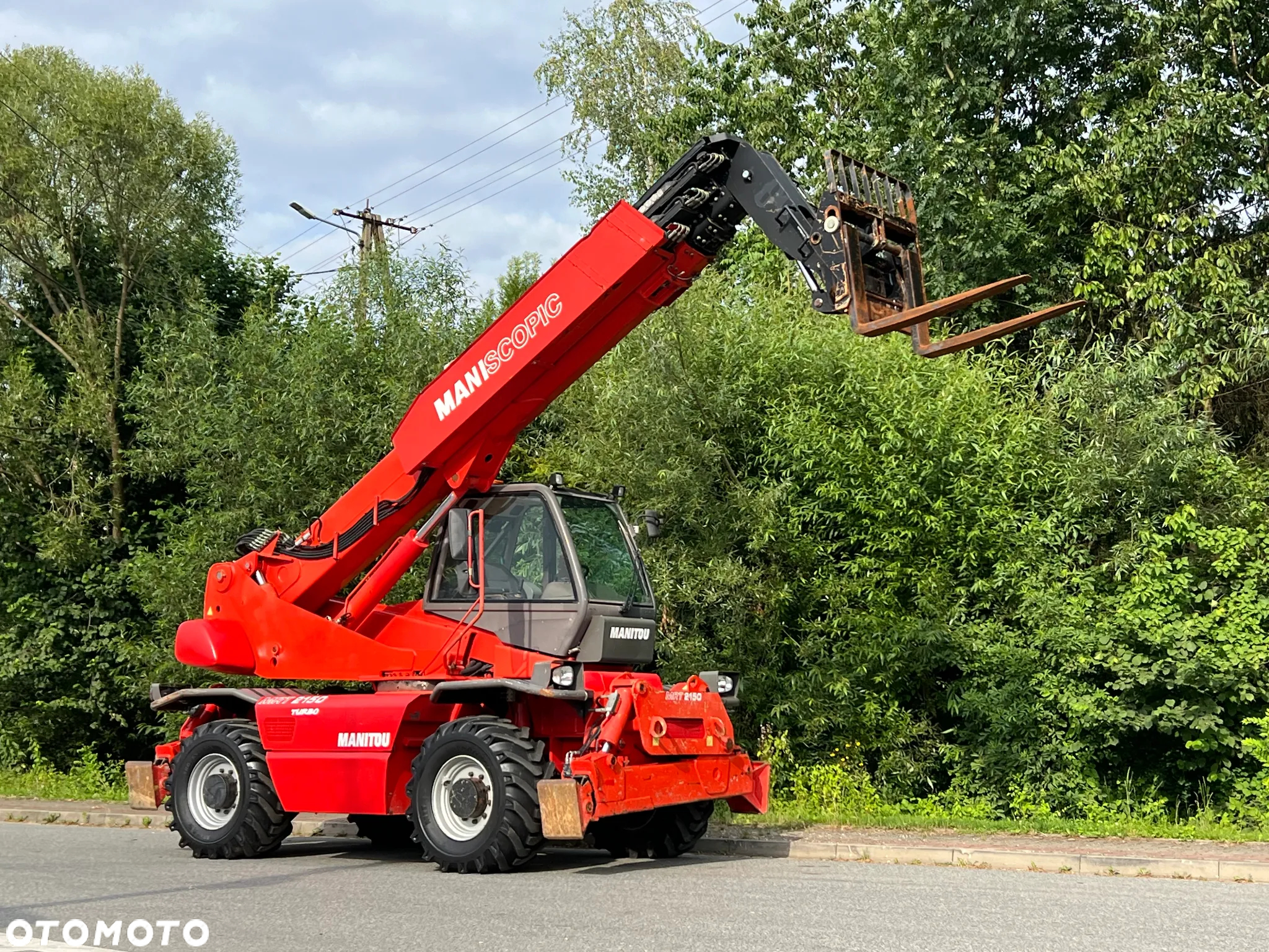 Manitou ŁADOWARKA TELESKOPOWA MANITOU MRT 2150 STAN IDEALNY - 2