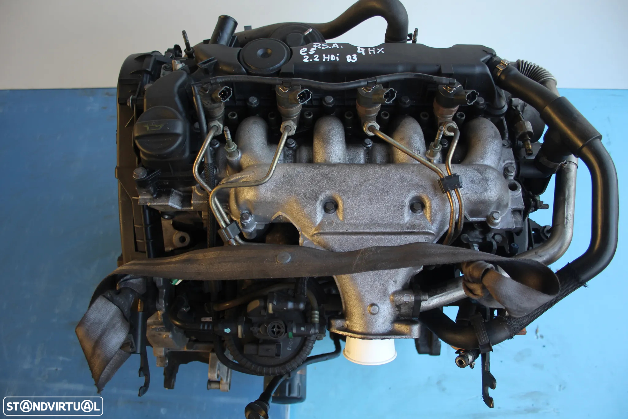Motor Peugeot/Citroen 2.2 Hdi 4HX com injeçao bosch - 2