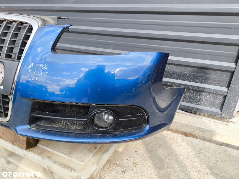 ZDERZAK PRZÓD KOMPLETNY AUDI A4 B7 S LINE LZ5C DO POPRAWEK ! - 3