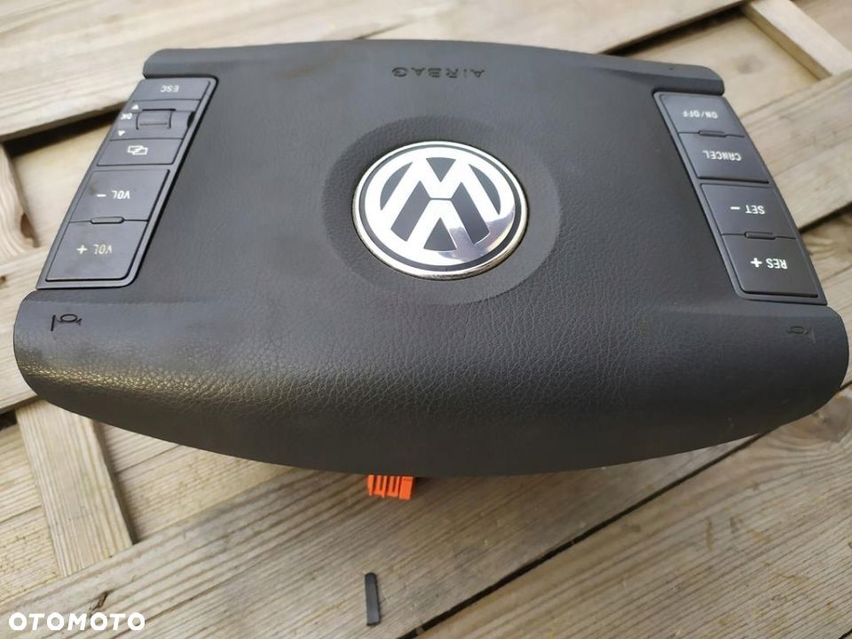 VOLKSWAGEN PHAETON PODUSZKA KIEROWNICY ANTHRAZIT - 5