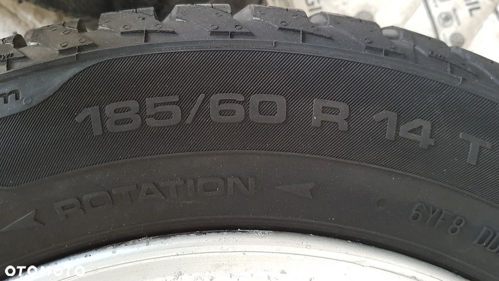KOŁA CAŁOROCZNE TOYOTA HYUNDAI KIA SUZUKI 4X100 5.5JX14 ET45 185/60R14 - 12