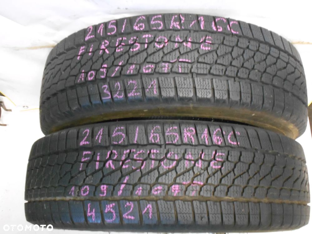 OPONY 215/65R16C FIRESTONE VANHAWK 2 WINTER DOT 4521 9.3MM - 1