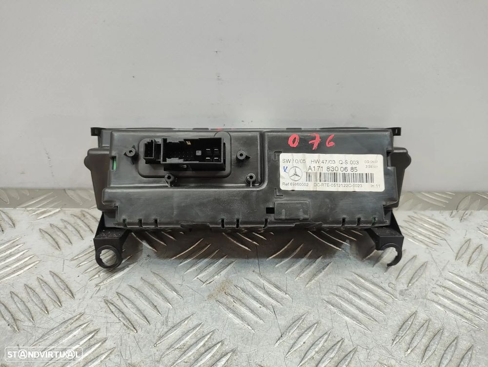 Display Sofagem Comando Climatronic Original Mercedes Benz SLK R171 A1718300685 - 7