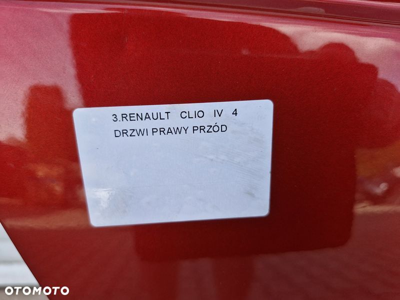 RENAULT CLIO 4 IV DRZWI PRAWY PRZÓD PRAWE PRZEDNIE TENNP - 4