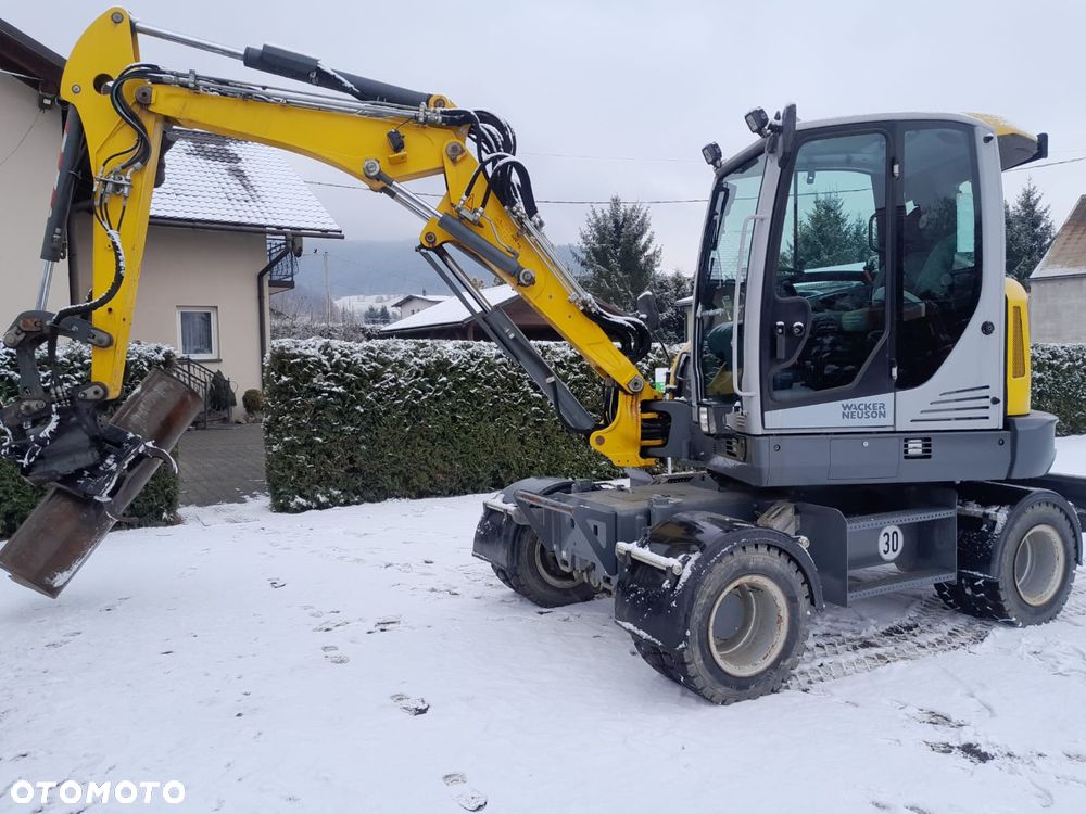 Wacker Neuson EW65 2018r 3062mtg8 ton głowica obrotowa ze szczypcami klima FULL OPCJA - 5