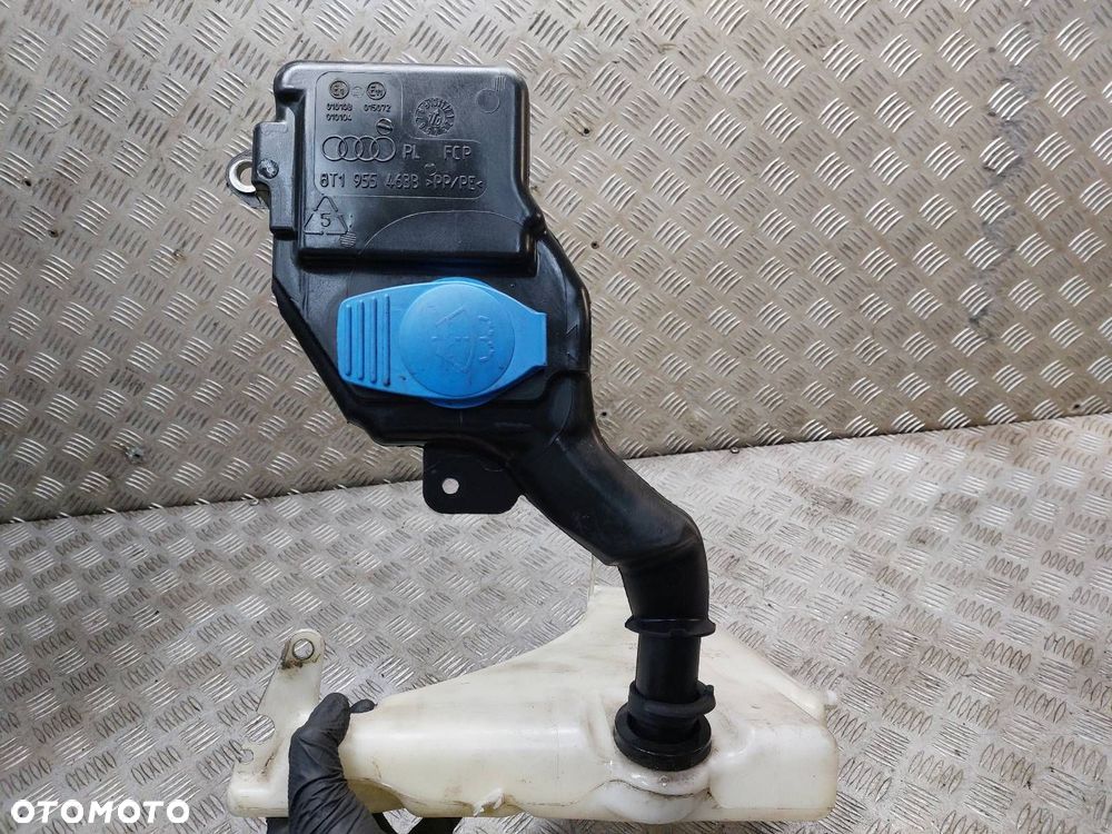 ZBIORNICZEK PŁYNU SPRYSKIWACZY POMPKA AUDI A4 B8 8T0955453B 8T1955463B - 4