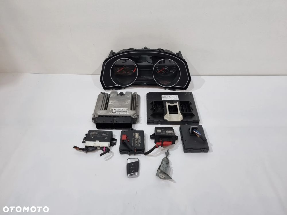 VW PASSAT B8 ZESTAW STARTOWY 2.0 TDI 3G0920751A 04L907309M 5Q0937086AK - 1