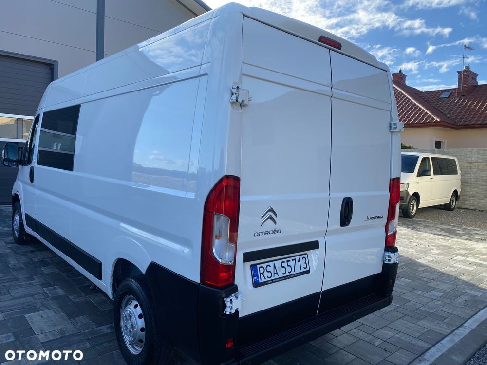 Citroën JUMPER L3H2, brygadowy, 6-osobowy, zakupiony w salonie w Rzeszowie - 12
