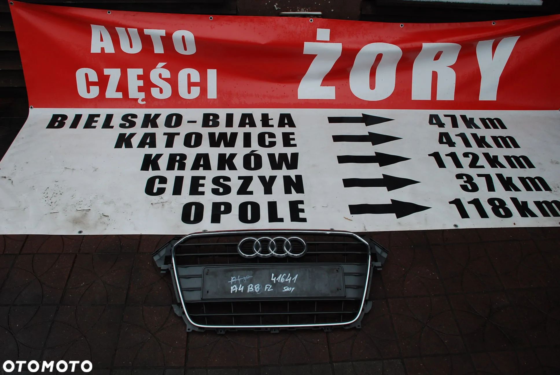 audi A4 B8 FL grill nr 41641 WYSYŁKA - 1