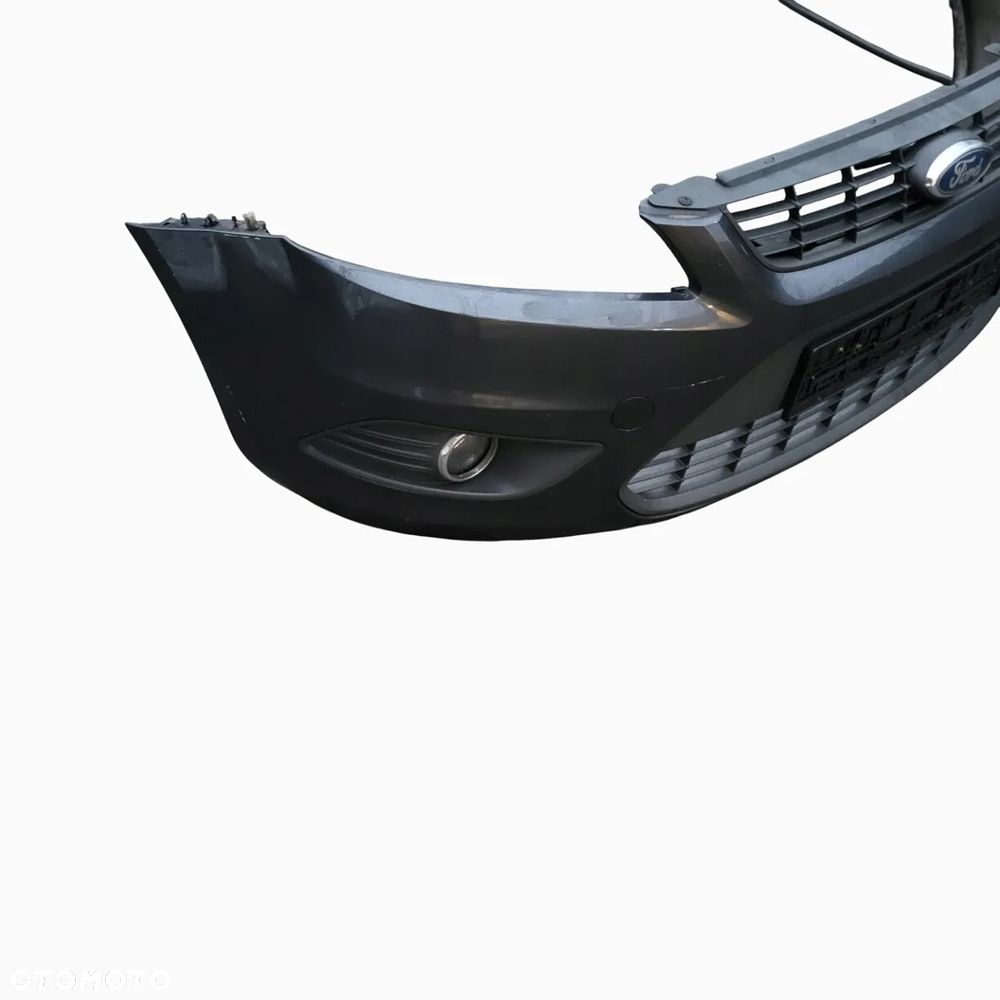 FORD FOCUS MK2 HB KOMBI HB 08-11r LIFT ZDERZAK PRZÓD KOD H4 KOLOR SZARY - 2